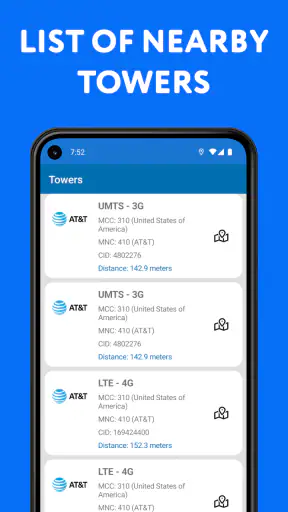 Segnale telefonico 5G, 4G, LTE screenshot
