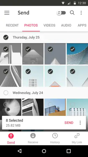 Send Anywhere (File Transfer) screenshot