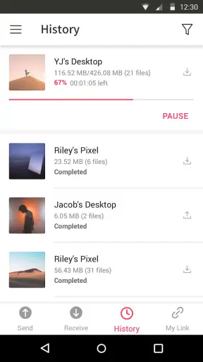 Send Anywhere (File Transfer) screenshot