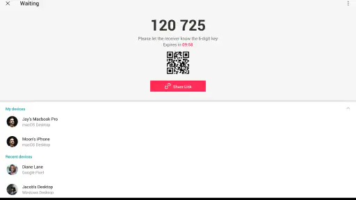 Send Anywhere (File Transfer) screenshot
