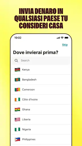 Sendwave- Invia denaro screenshot