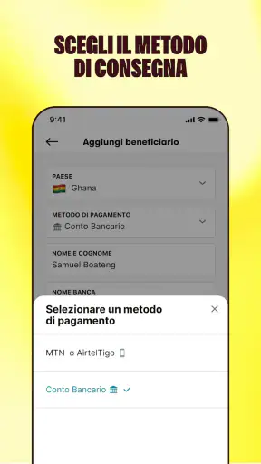 Sendwave- Invia denaro screenshot