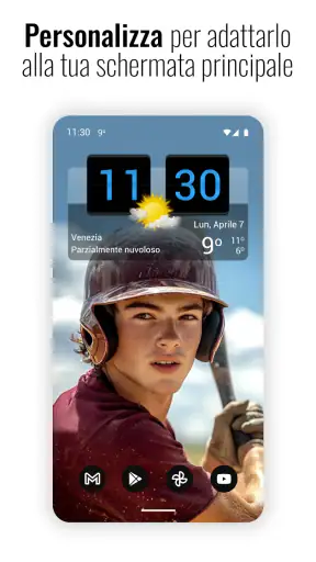 Sense Flip Clock & Weather screenshot