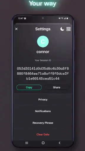 Session - Private Messenger screenshot