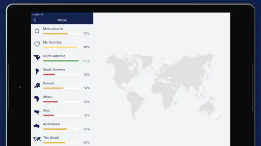 Seterra Geography screenshot