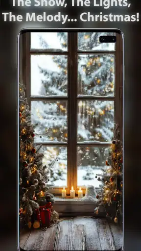 Sfondo animato di Natale screenshot