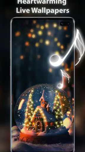 Sfondo animato di Natale screenshot