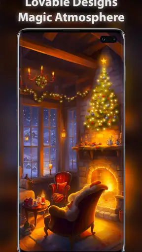 Sfondo animato di Natale screenshot