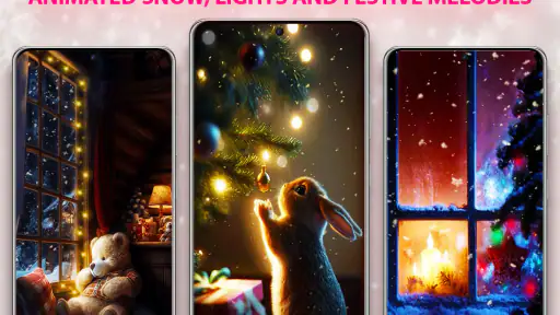Sfondo animato di Natale screenshot