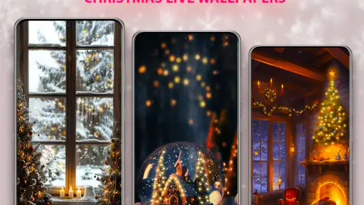Sfondo animato di Natale screenshot