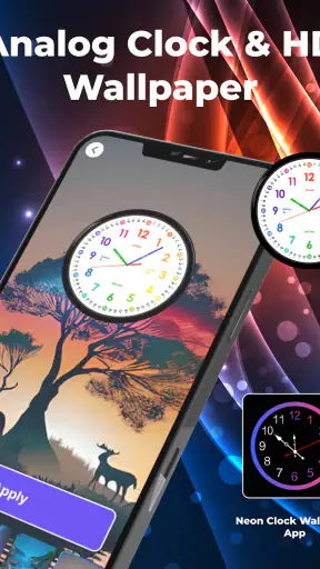 Sfondo Orologio: Data e Ora screenshot