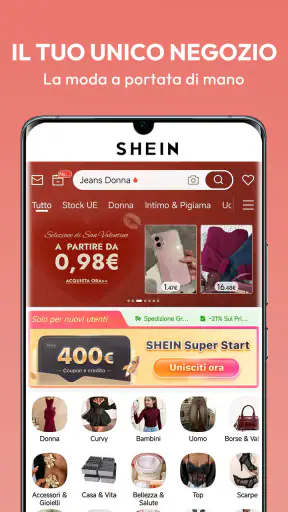 SHEIN-Acquisti online screenshot