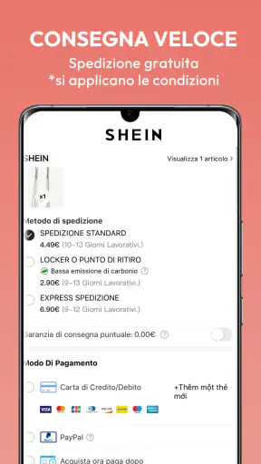 SHEIN-Acquisti online screenshot