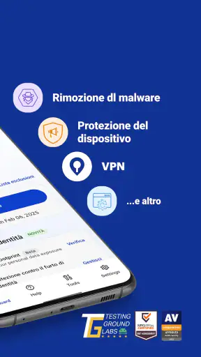 Sicurezza mobile Malwarebytes screenshot
