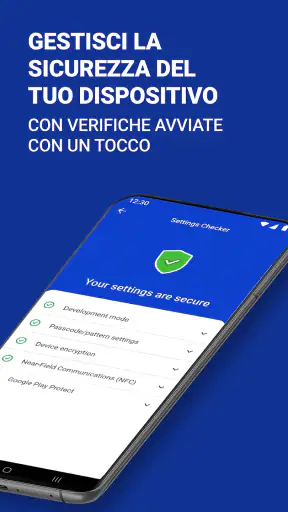 Sicurezza mobile Malwarebytes screenshot