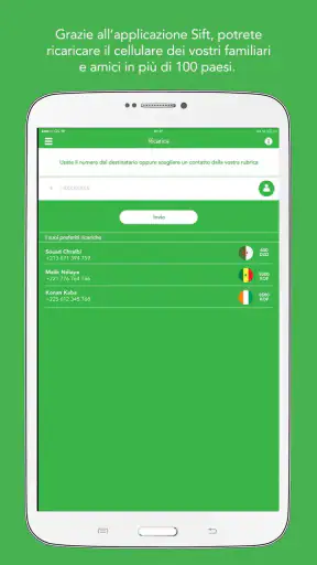 Sift Ricarica mobile & topup screenshot
