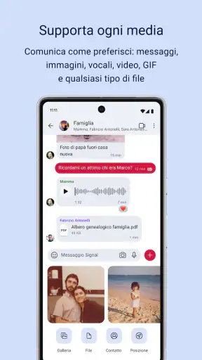 Signal - Chat private e sicure screenshot