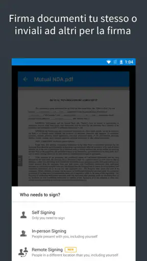 Signeasy | Sign and Fill Docs screenshot