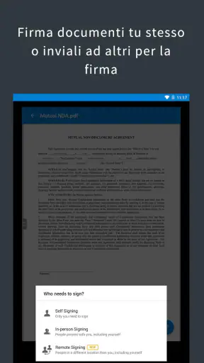 Signeasy | Sign and Fill Docs screenshot