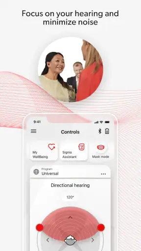 Signia App screenshot
