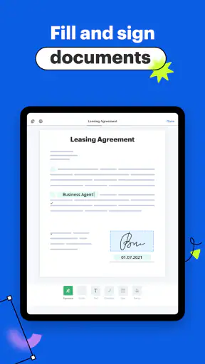 signNow: Firma documenti PDF screenshot