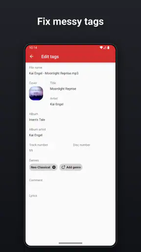Simple Music Player screenshot