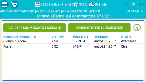 Simulatore del Presidente screenshot