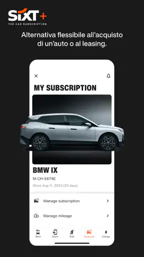 SIXT - Autonoleggio & taxi screenshot