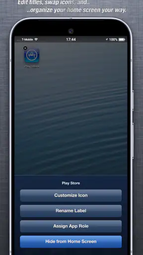 SkeuoLauncher screenshot