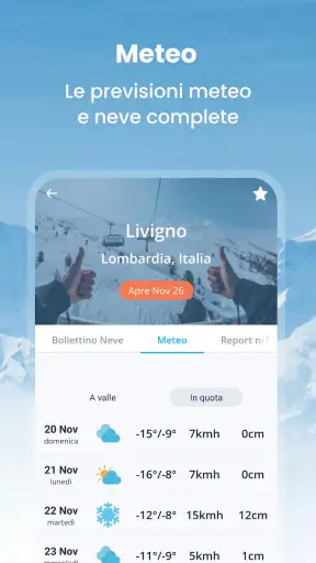 Skiinfo Meteo & Neve screenshot