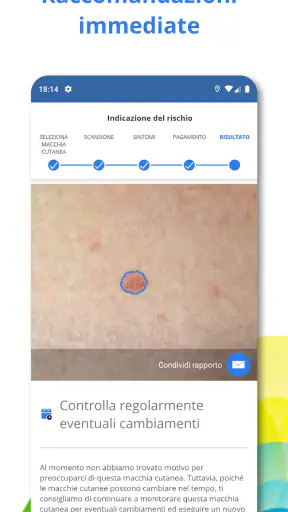 SkinVision screenshot