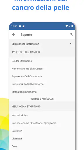 SkinVision screenshot