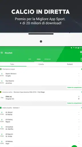 SKORES - Calcio in Diretta screenshot