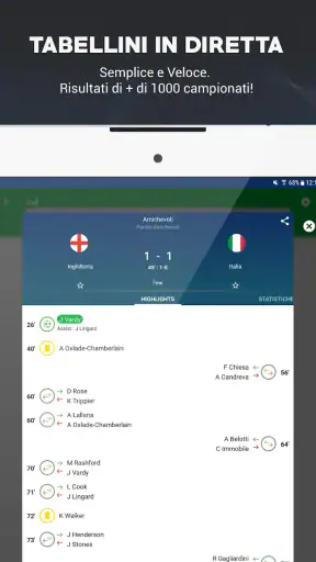 SKORES - Calcio in Diretta screenshot