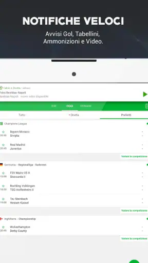 SKORES - Calcio in Diretta screenshot