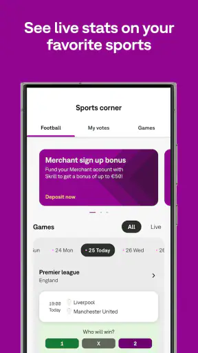 Skrill – Paga e invia denaro screenshot