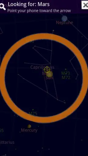 Mappa del cielo screenshot