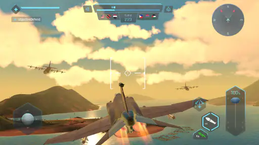 Sky Warriors: Guerra Aerea screenshot