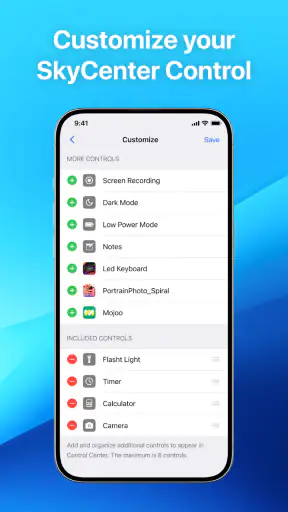 SkyCenter Control screenshot