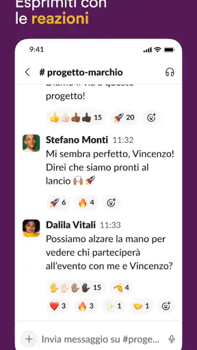 Slack screenshot