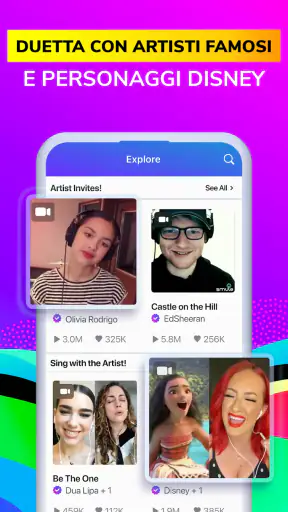 Smule: Karaoke e Canta screenshot