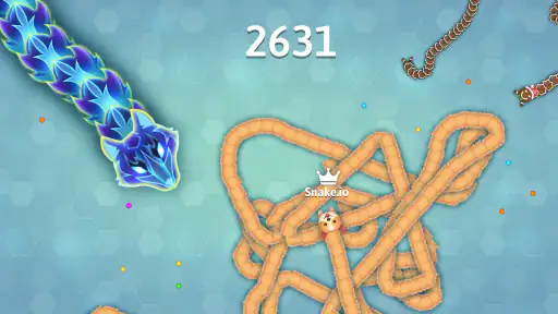 Snake.io - Bei giochi Sfide.io screenshot