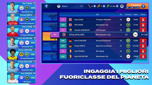 Soccer Manager 2025 - Calcio screenshot