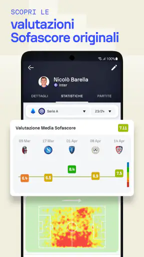 Sofascore: Risultati diretta screenshot