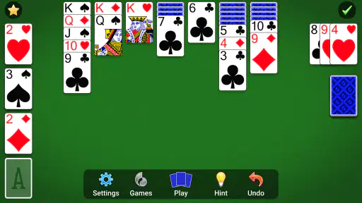 Solitario classico NETFLIX screenshot