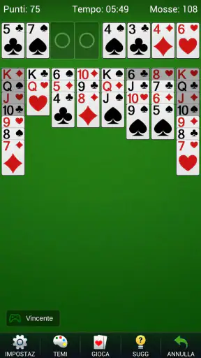 Solitario FreeCell - carte screenshot