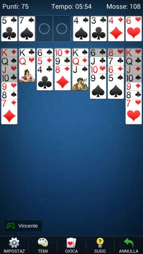 Solitario FreeCell - carte screenshot