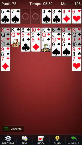 Solitario FreeCell - carte screenshot