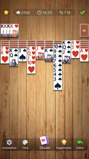 Solitario Spider screenshot