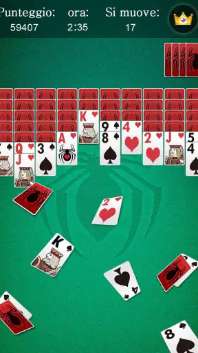 Solitario Spider Quotidiano screenshot